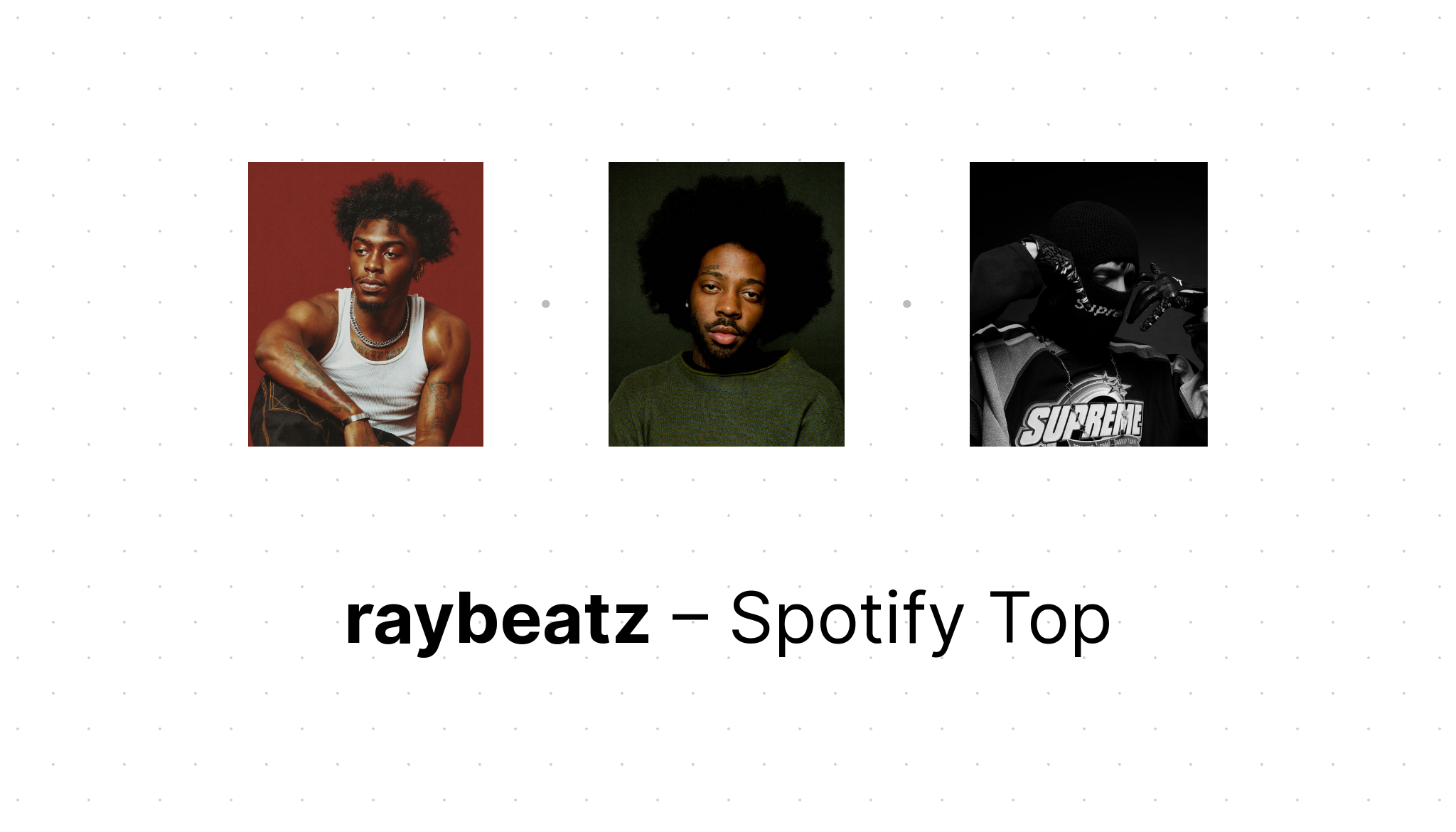 Raybeatz s Most Listened Artists And Songs On Spotify Musicalyst raybeatz-s-most-listened-artists-and-songs-on-spotify-musicalyst